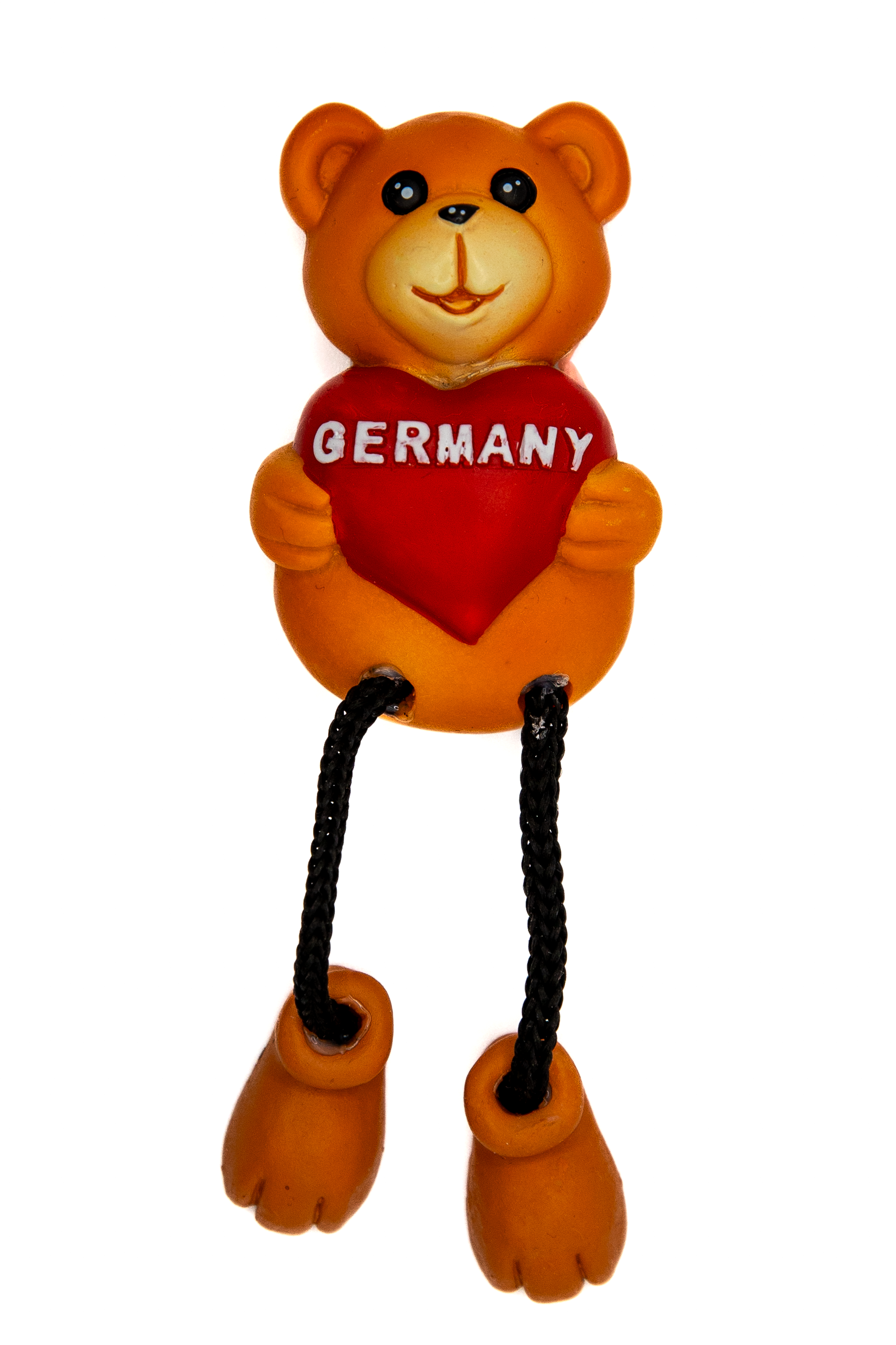 Magnet Germany Bär mit Kordelfüßen