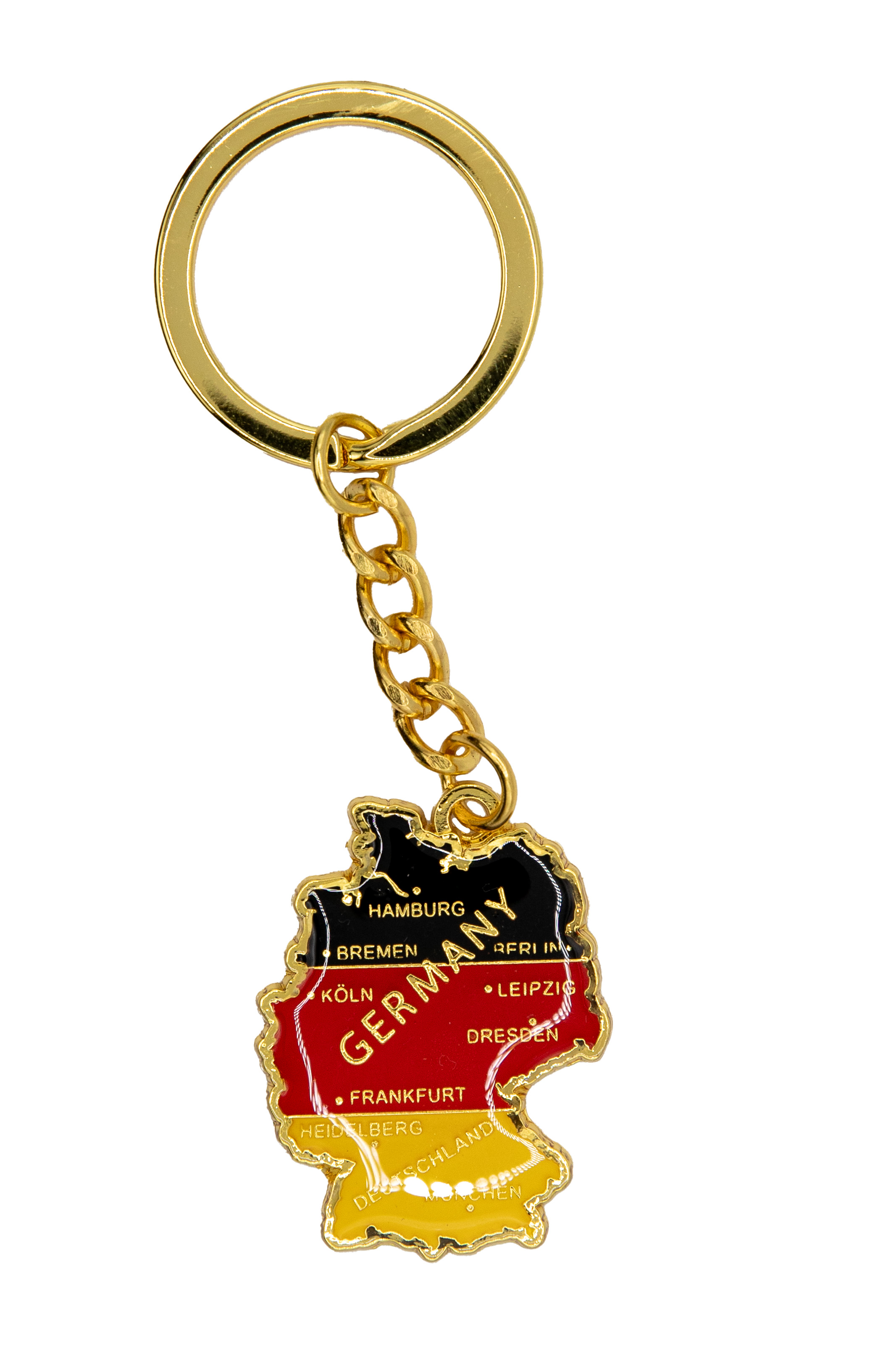 Schlüsselanhänger Deutschlandkarte